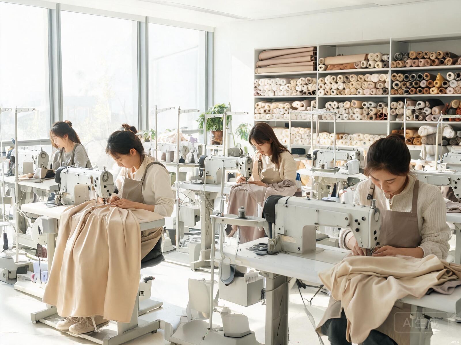 Guangzhou Qintai Fashion garment production atelier